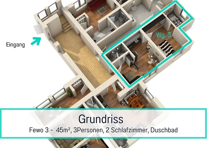Apartment Usedom-Apartmenthaus Zinnowitz Ruhige Lage Nahe Ostsee Zinnowitz